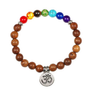 7 Chakra Agarwood Bracelet