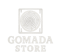 GOMADA STORE Logo – Handcrafted Wood and Stone Accessories